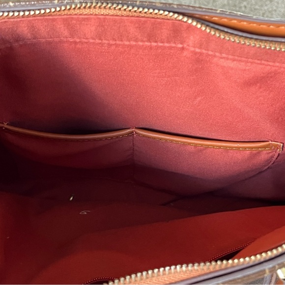 Adrienne Vittadini Brown Tote Handbag - Picture 10 of 16